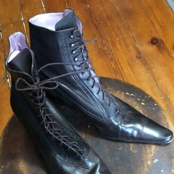 Audley Victorian boots women's 41 - Picture 3 of 6